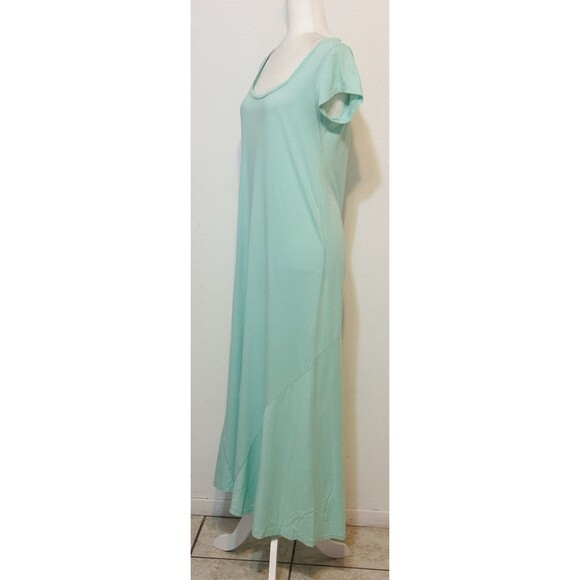 Polo Ralph Lauren Women Size M Mint Green Short Sleeve Maxi Dress Minimalist - Picture 6 of 13